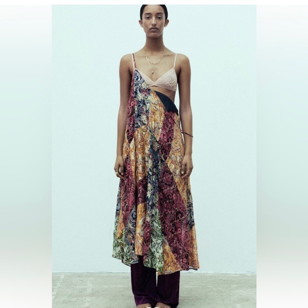 NWT ZARA  "The Shilo Dress" Slip Dress Small